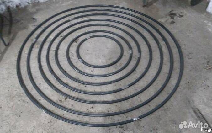 Кольца металлические из профиля в наличии