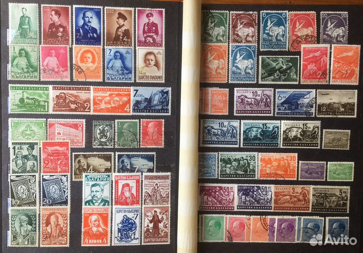 Марки Царство Болгарии 1881-1946 гг., альбом № 1
