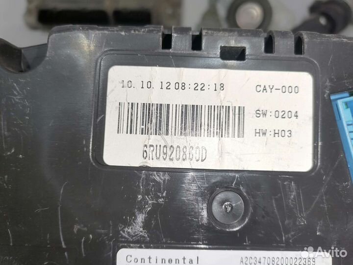 Эбу двигателя cfna Фольксваген Поло 5 седан