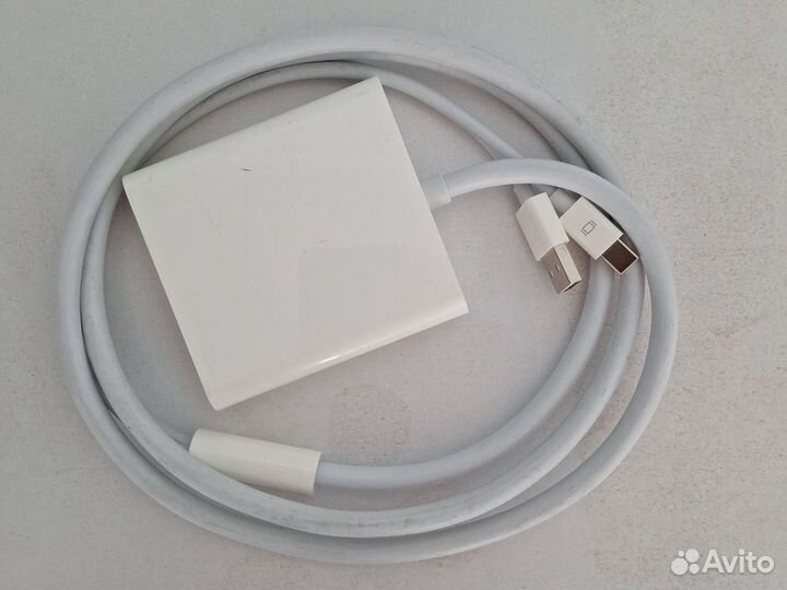 Адаптер Apple Mini DisplayPort — двухканальный DVI