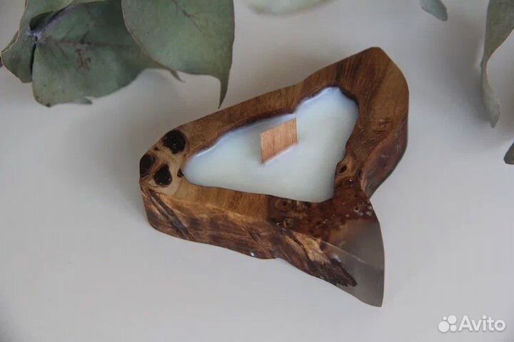 Подсвечники из дерева на заказ