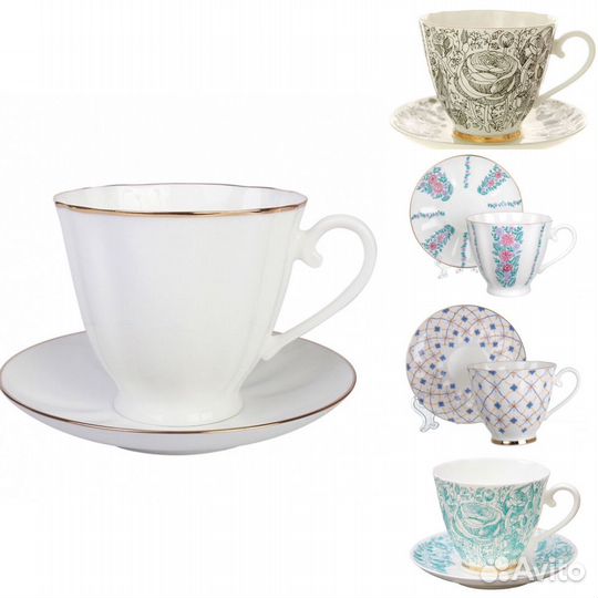 Кофейные чашки Императорский фарфор ифз/лфз