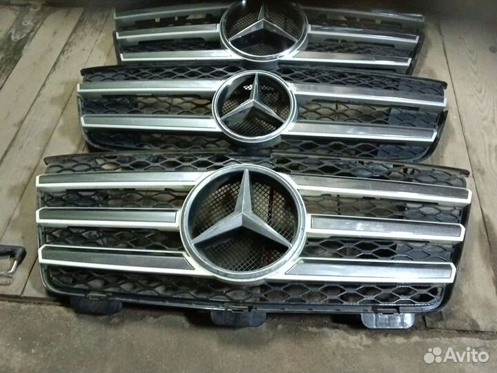 Решетки радиатора mercedes gl 164