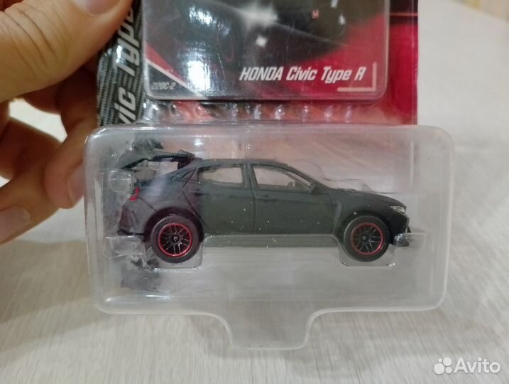 Honda Civic Type R, черный матовый