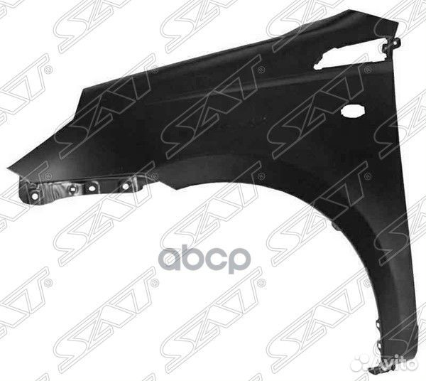Крыло переднее chevrolet aveo T250 08- 5D HBK/D