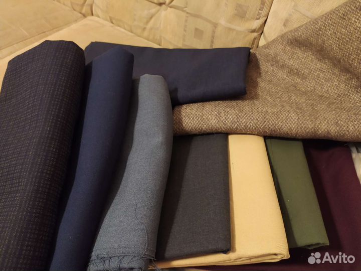 Отрезы тканей советских времён, новые