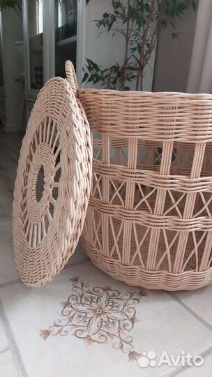 Корзина плетеная для хранения