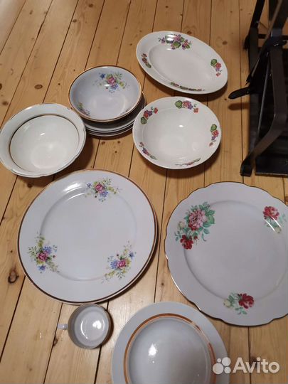 Посуда тарелки СССР