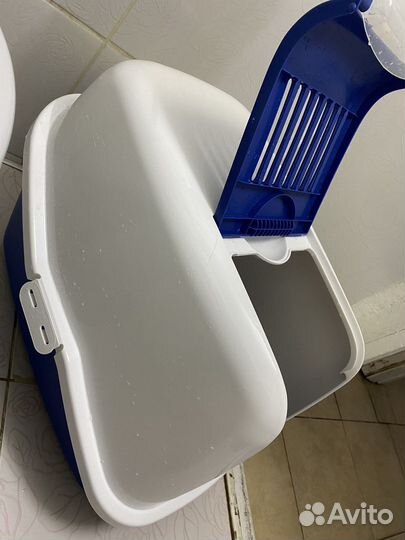 Кошачий туалет домик