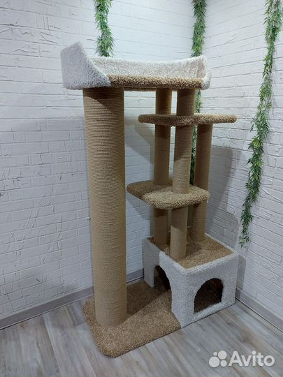 Домик для Мейн-куна новый. Доставка