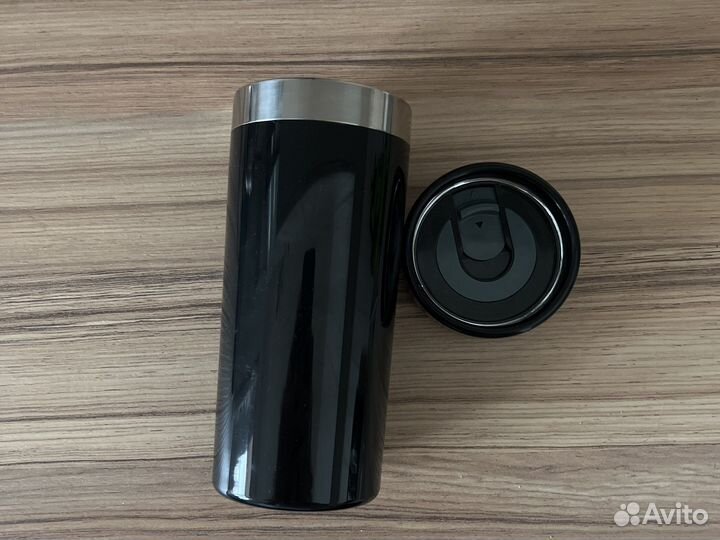 Многоразовый стакан для кофе с крышкой новый