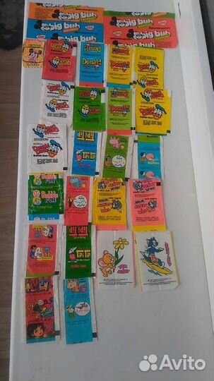 Вкладыши BigBabaloo и фантики одним лотом