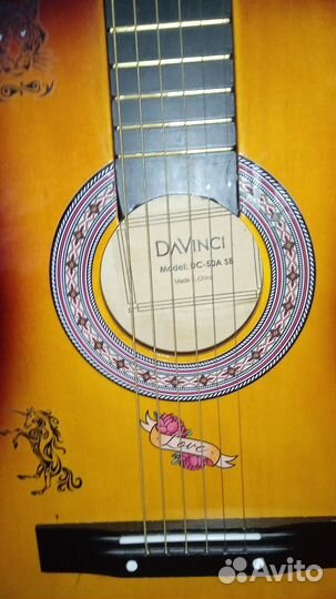 Классическая гитара davinci