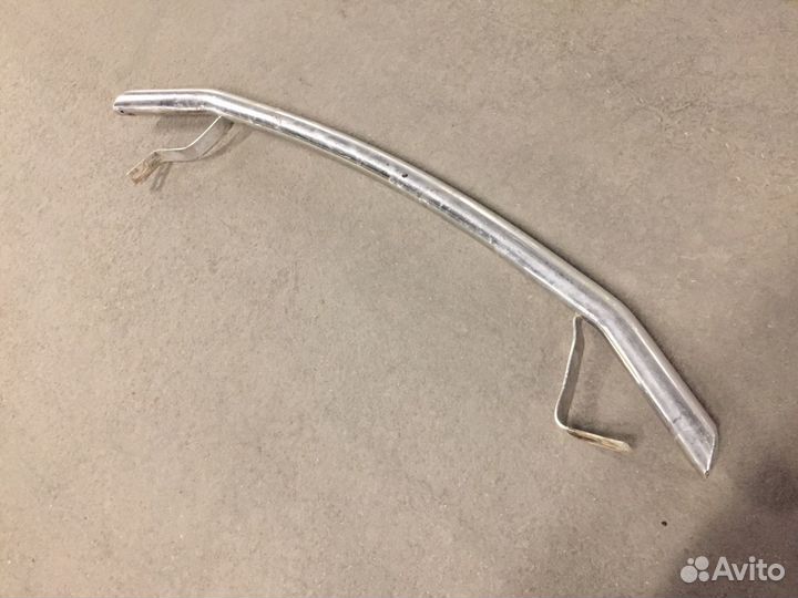 Накладка труба под передний бампер