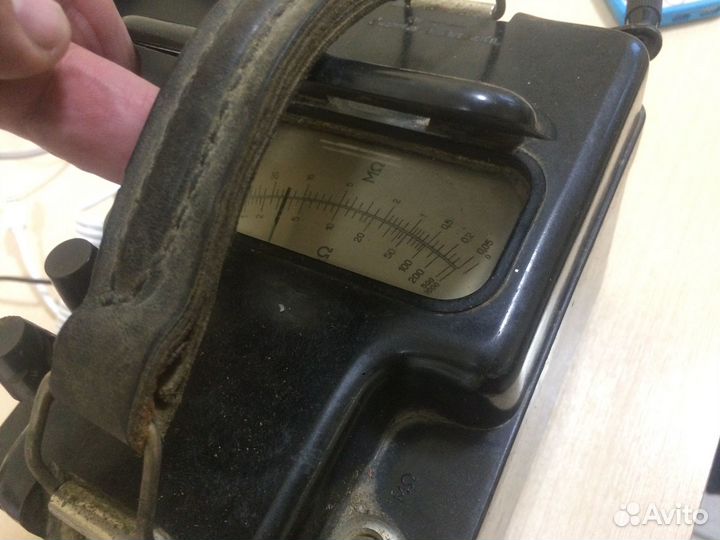 Мегаомметр СССР 1965 год рабочий