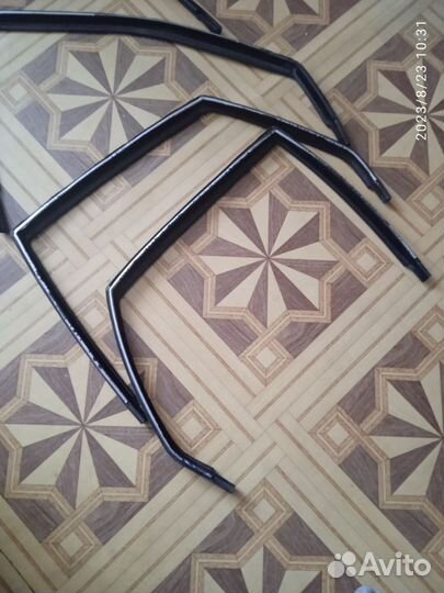 Уплотнители П-Образные опускных стекол Ваз 2110