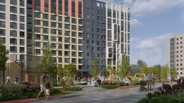 1-к. квартира, 34,4 м², 5/11 эт.