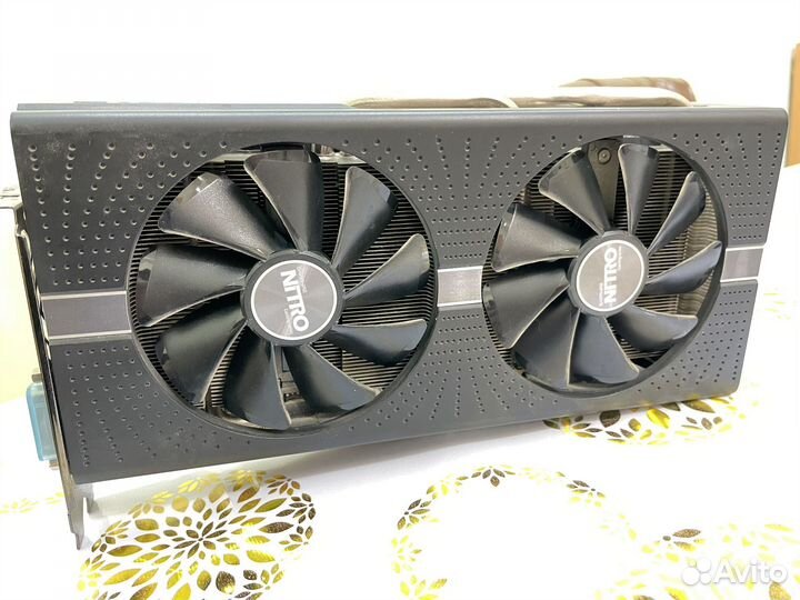 Видеокарта rx580 8gb sapphire nitro+