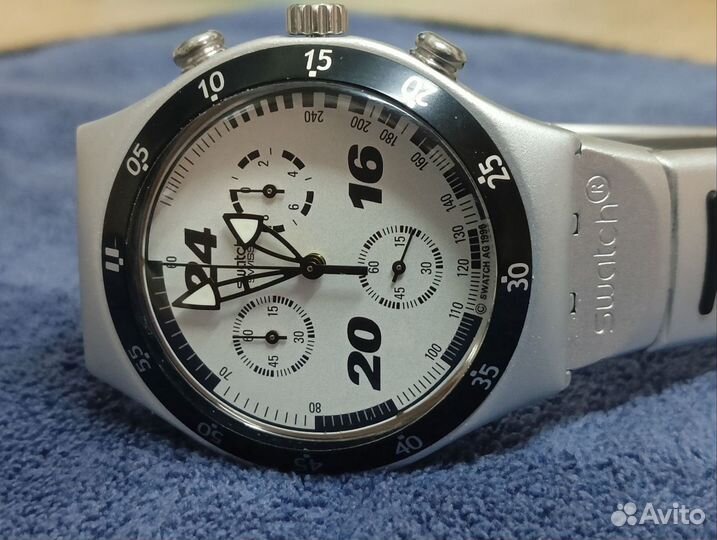 Часы swatch irony aluminium