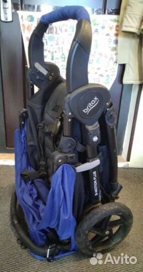 Прогулочная коляска britax b motion 4+