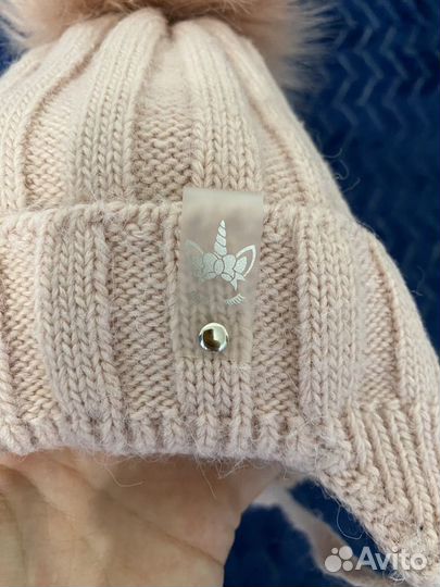 Шапка детская зимняя