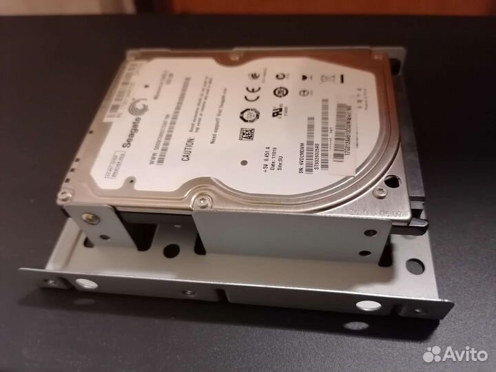 Крепление для 2 SSD/HDD 2.5