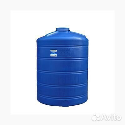 Резервуар пластиковый 2 тонны для гсм и топлива (в
