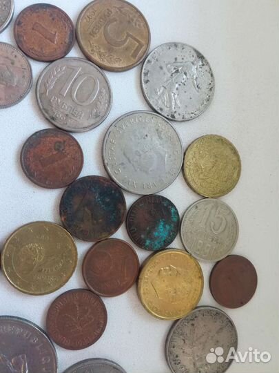 Монеты СССР и бывшей Европы. ваша цена