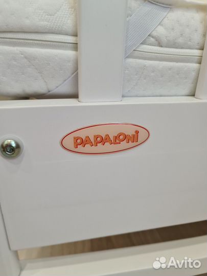 Кроватка детская с матрасом и бортиками