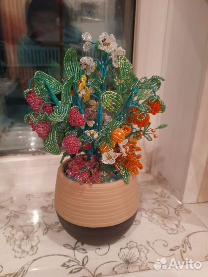 Букеты из бисера