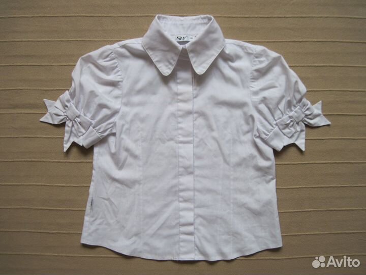 Блузка белая SLY (на девочку 6 лет)