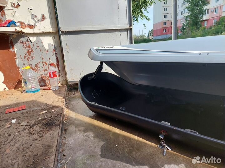 Багажник бокс на крышу. Оригинал шкода