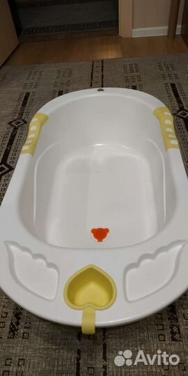 Ванночка с горкой и ковшиком