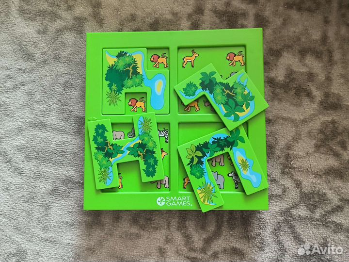 Настольная игра головоломка Сафари смарт геймс