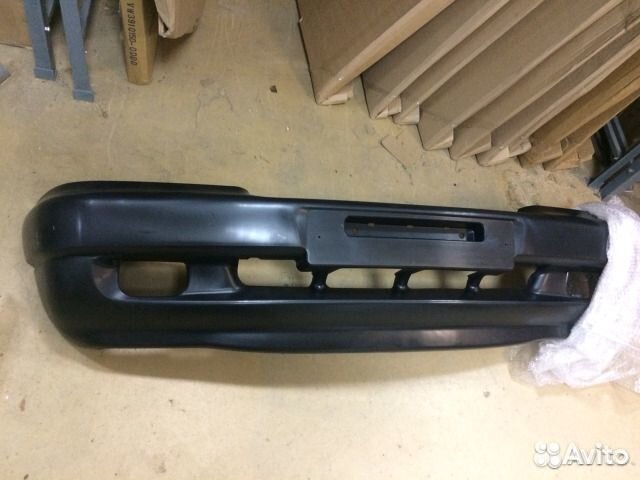 Бампер 2123 старого образца неокрашенный