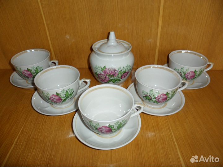 Чайный сервиз Городницкий ф.з. СССР