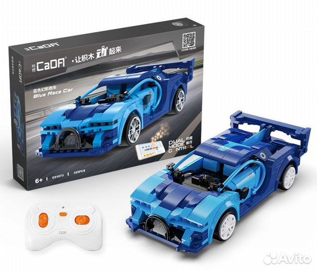 Конструктор cada blue race CAR C51073W