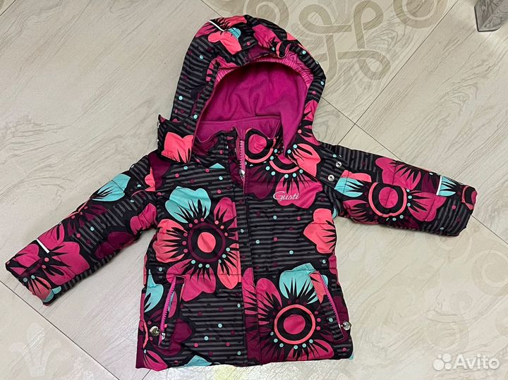 Зимний костюм для девочки 86 размер gusti