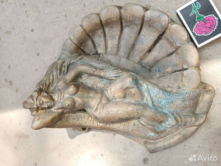 Пепельница СССР бронза