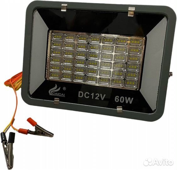 Светодиодный прожектор 12 вольт 60 w