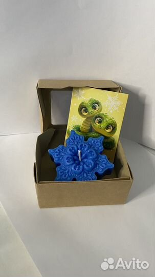 Свечи новогодние