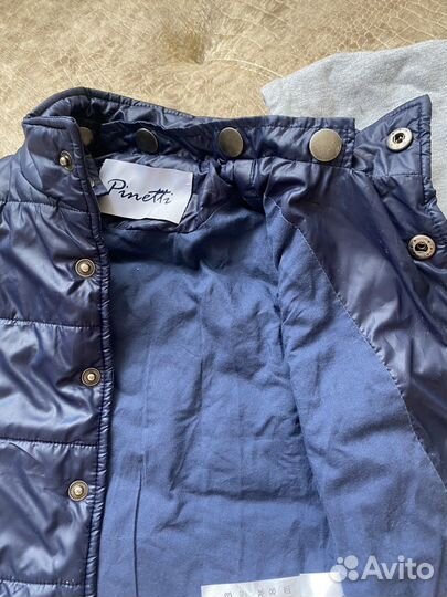 Детский жилет с капюшоном на 80-86 размер