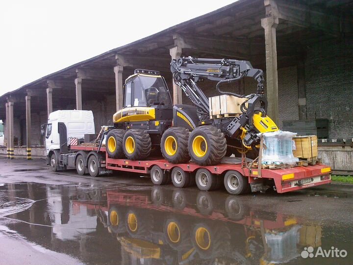 Перевозка негабарита, услуги трала