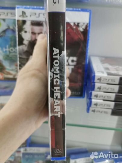 Atomic Heart Ps5 /Ps4 диск новый диск