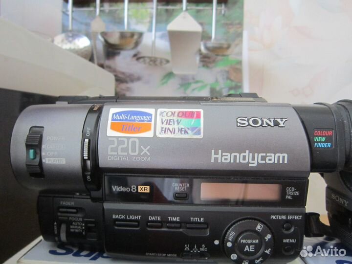 Видиокамера sony