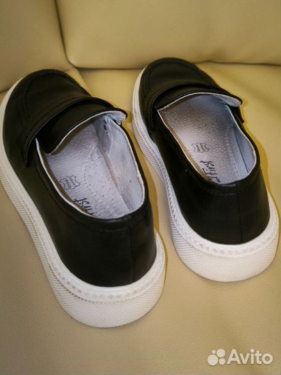 Слипоны школьные для девочки