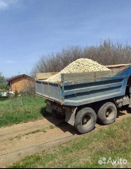 Щебень Отсев Гпс Мура Галька Песок Бутовый камень