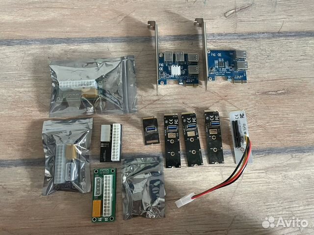 Разветвитель pci-e, синхронизаторы, переходники М2