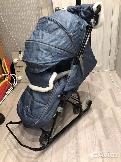 Санки коляска ника