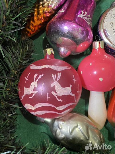 Елочные игрушки СССР Лот 333